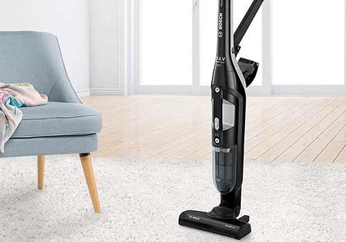 حالت پارک در جا بدون نیاز به تکیه به جایی جارو شارژی بوش bbh32101 خرید جارو شارژی بوش