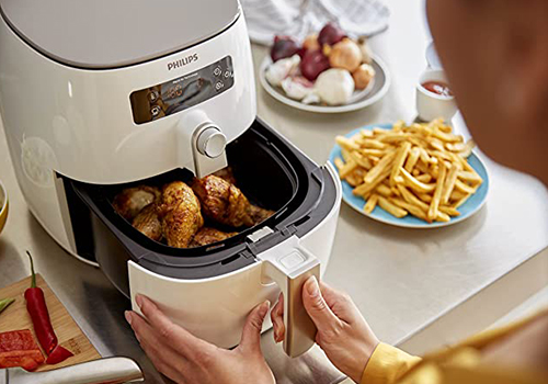 ظرفیت Large سرخ کن کم روغن و بدون روغن 9645 فیلیپس ظرفیت Large سرخ کن کم روغن و بدون روغن 9645 فیلیپس