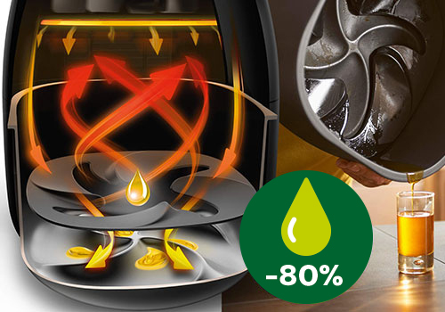 تهیه غذای سالم با 80 درصد چربی کمتر با سزخ کن کم روغن و بدون روغن HD9645 فیلیپس تهیه غذای سالم با 80 درصد چربی کمتر با سزخ کن کم روغن و بدون روغن HD9645 فیلیپس