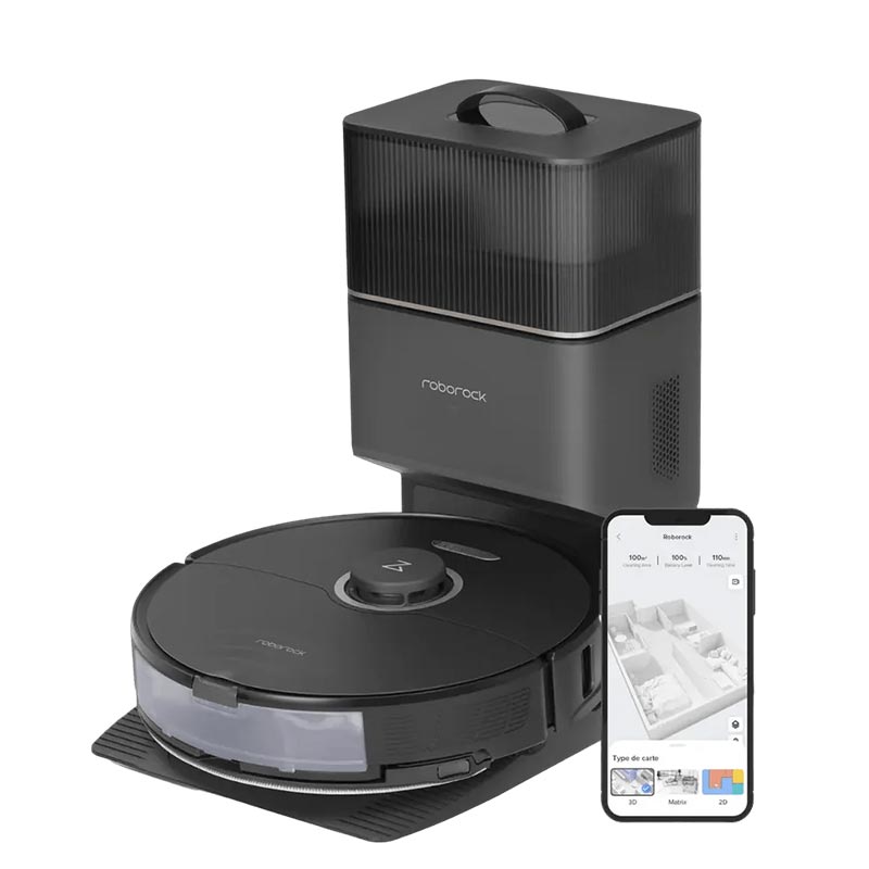 جاروبرقی رباتیک روبوراک مدل S8 PLUS رنگ مشکی
