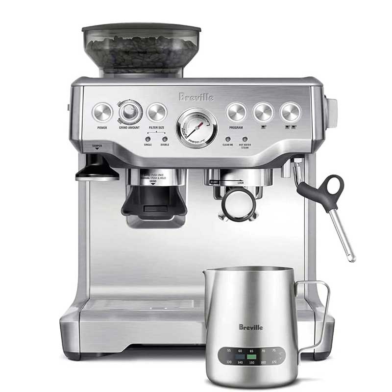 اسپرسوساز برویل مدل BREVILLE BES875BSS اسپرسوساز برویل مدل BREVILLE BES875BSS