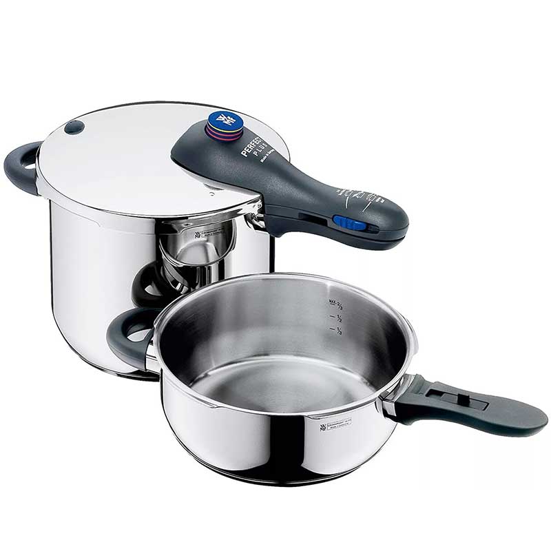 زودپز 3+6.5 لیتری دبلیو ام اف مدل WMF PERFECT PLUS زودپز 3+6.5 لیتری دبلیو ام اف مدل WMF PERFECT PLUS