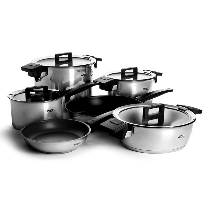 سرویس پخت و پز 10 پارچه استیل وول مدل کانسپت WOLL NCSET002 سرویس پخت و پز 10 پارچه استیل وول مدل کانسپت WOLL NCSET002