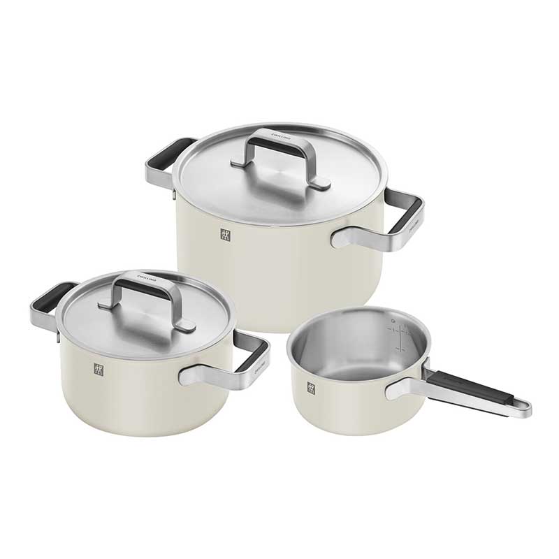 سرویس پخت و پز 5 پارچه کرم زولینگ مدل پیور PURE سرویس پخت و پز 5 پارچه کرم زولینگ مدل پیور PURE