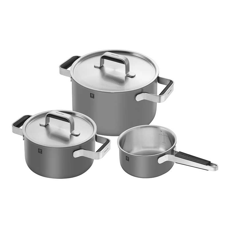 سرویس پخت و پز 5 پارچه خاکستری زولینگ مدل پیور PURE سرویس پخت و پز 5 پارچه خاکستری زولینگ مدل پیور PURE