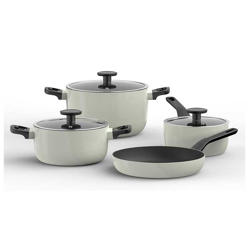 سرویس پخت و پز 7 پارچه برگهف مدل BERGHOFF LEO GLINTS SAGE سرویس پخت و پز 7 پارچه برگهف مدل BERGHOFF LEO GLINTS SAGE