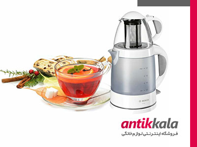 چای ساز TTA2201 بوش انتخابی ایده‌آل برای تهیه چای و انواع دم نوش