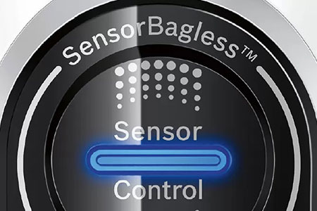 سنسور هوشمند SmartSensor جاروشارژی 86SIL1 بوش هشداردهنده نیاز به نظافت فیلتر از طریق نشانگر LED