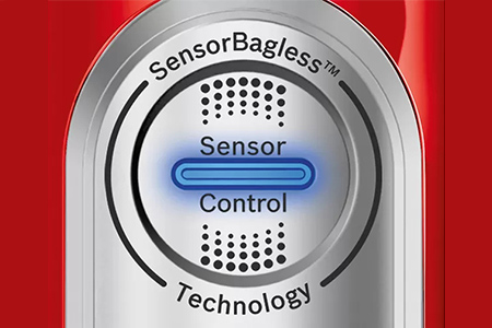 سنسور کنترل هوشمند برای حفظ تداوم عملکرد بدون نقص جاروشارژی BCH6ZOOO بوش
