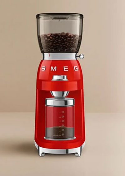 آسیاب قهوه اسمگ مدل SMEG CGF01RDUK