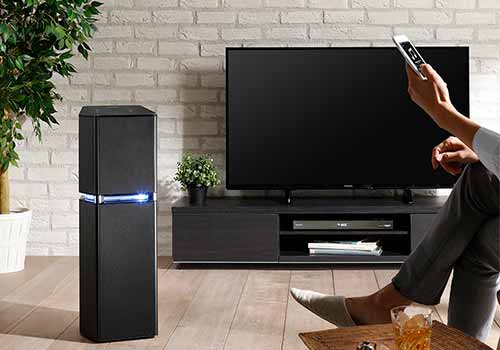 panasonic-sc-ua90-remote-control-with-your-phone کنترل سیستم صوتی پاناسونیک با استفاده از گوشی همراه مدل sc-ua90