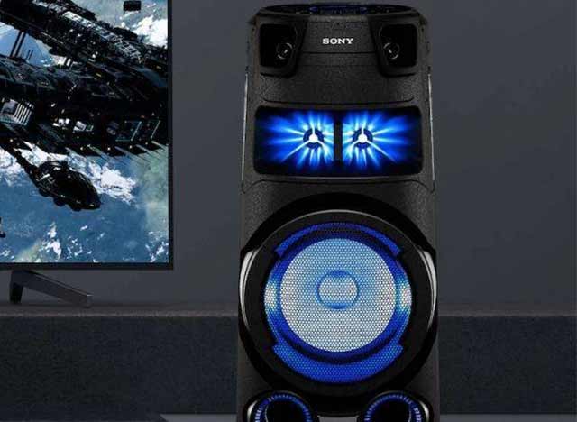 قابلیت صدای زنده سیستم صوتی سونی MHC-V73D