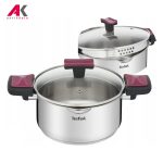 سرویس پخت و پز 10 پارچه تفال مدل TEFAL COOK & CLIP