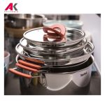سرویس قابلمه 6 پارچه تفال مدل TEFAL OPTI'SPACE