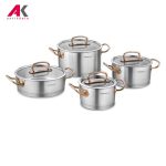 سرویس پخت و پز 8 پارچه کرکماز مدل KORKMAZ PROLINE A1149