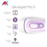 لیزر بدن براون مدل BRAUN Silk-expert IPL Pro 3 PL3000