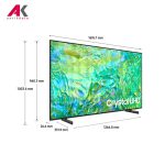 تلویزیون 75 اینچ سامسونگ مدل SAMSUNG UHD 4K 75CU8000