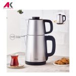 چای ساز کاراجا مدل KARACA TEA BREAK نقره ای