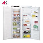 یخچال و فریزر دوقلو توکار آریستون مدل ARISTON BF 1801 E F Aa / BSZ 18022