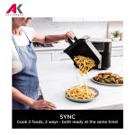 سرخ کن دوقلو نینجا مدل NINJA AF451