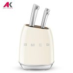 سرویس چاقو 7 پارچه اسمگ مدل SMEG KBSF01CR