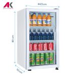 مینی بار ایستکول مدل شوکیس 19580 رنگ سفید