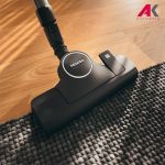 جاروبرقی مخزن دار میله مدل CX1-SNRE0 مشکی قرمز