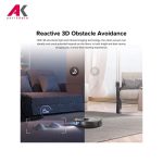 جاروبرقی رباتیک روبوراک مدل S8 رنگ مشکی