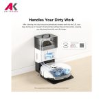 جاروبرقی رباتیک روبوراک مدل S8 PLUS رنگ سفید