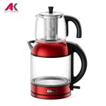 چای ساز فلر مدل TS 288 R رنگ قرمز