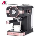 اسپرسوساز مباشی مدل ME-ECM2046 رنگ مشکی صورتی