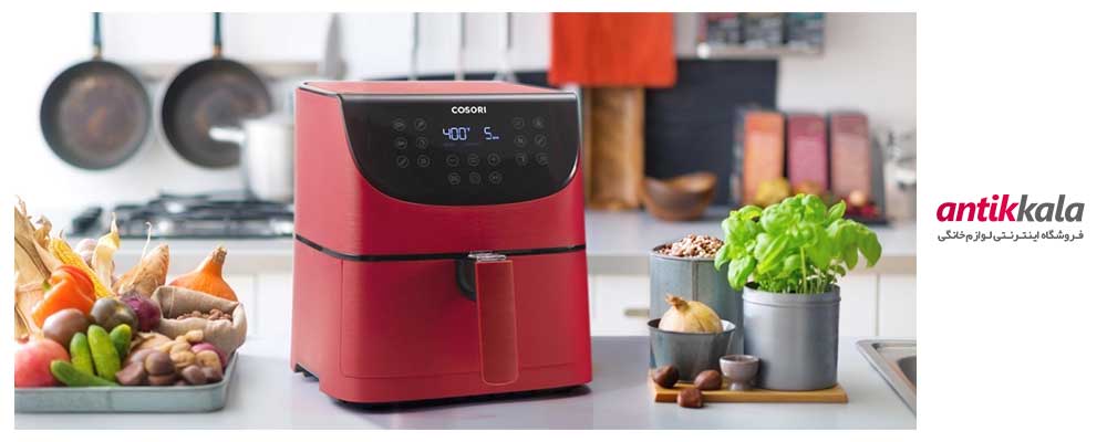 نقد و بررسی سرخ کن کوسوری مدل CP137-AF رنگ قرمز