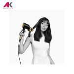 سشوار مو دایسون سوپر سونیک مدل HD15 Onyx Gold