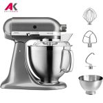 همزن برقی کیچن اید مدل 5KSM185PSEMS رنگ نقره ای