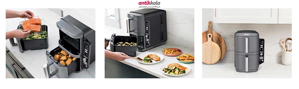 نقد و بررسی سرخ کن دوقلو نینجا مدل SL401