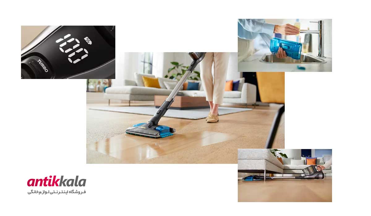 نقد و بررسی جاروشارژی و زمین شوی فیلیپس مدل XC8347