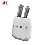 سرویس چاقو 7 پارچه اسمگ مدل SMEG KBSF01WH