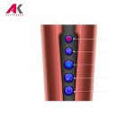 اتو مو دایسون مدل DYSON AIRSTRAIT Strawberry Bronze/Blush Pink