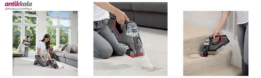 نقد و بررسی لکه بر شارژی بیسل مدل STAIN ERASER TURBO 2982K