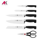 سرویس چاقو 7 پارچه زولینگ مدل ZWILLING FOUR STAR