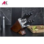 سرویس چاقو 7 پارچه زولینگ مدل ZWILLING FOUR STAR