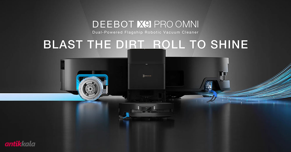 جارو رباتیک اکووکس Deebot X9 Pro Omni در مقاله بهترین جارو رباتیک آنتیک کالا