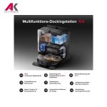 جاروبرقی رباتیک روبوراک مدل SAROS Z70