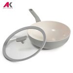 تابه وک 28 سانتیمتری درب دار برگهف مدل LEO BALANCE