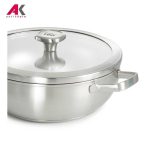 تابه وک 28 سانتیمتری استیل برگهف مدل LEO GRAPHITE