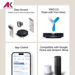 جاروبرقی رباتیک اکووکس مدل ECOVACS DEEBOT T50 OMNI