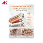 فر کننده و ویو مو شیگلم مدل SHEGLAM BEACH BABE 25mm