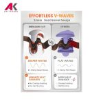 فر کننده و ویو مو شیگلم مدل SHEGLAM BEACH BABE 25mm