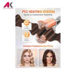 فر کننده و ویو مو شیگلم مدل SHEGLAM BEACH BABE 25mm