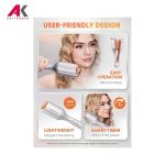 فر کننده و ویو مو شیگلم مدل SHEGLAM BEACH BABE 25mm